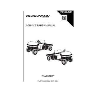   Manual for Gas Cushman Haulster Utility Vehicle Patio, Lawn & Garden