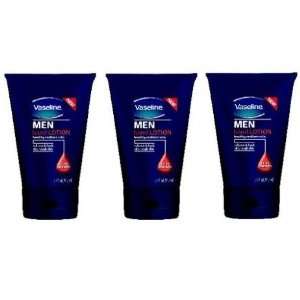  Vaseline for Men Hand Lotion, Extra Strength, 3.1 oz, (3 