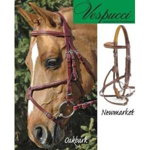 Vespucci Fancy Raised Figure 8 Bridle Brown, Horse  Sports 