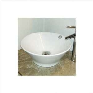  Bundle 65 Classically Redefined 16.5 Round Ceramic Vessel Sink 