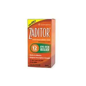    Zaditor Antihistamine Eye Drops 0.17 fl oz (5 ml) 