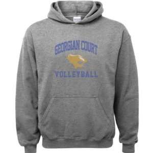Georgian Court Lions Sport Grey Youth Varsity Washed Volleyball Arch 
