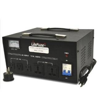  LR 5000 5000 Watt Heavy Duty Voltage Regulator w/ Voltage Converter 