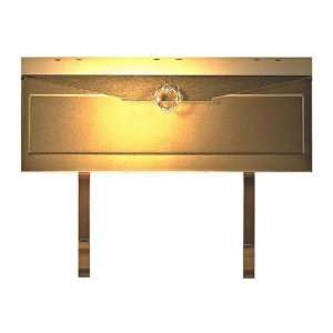 Brass Berkshire 9 in 1 Mailbox One Package with 9 Styling 