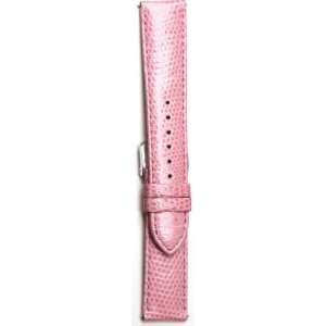  18mm Pink Lizard Watch Strap   Fits Michele Watches 