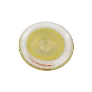 Murano glass centerpiece, Lemon Drop 