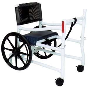  wheelchair/walker, (18“ internal width) w/24“ rear wheels 